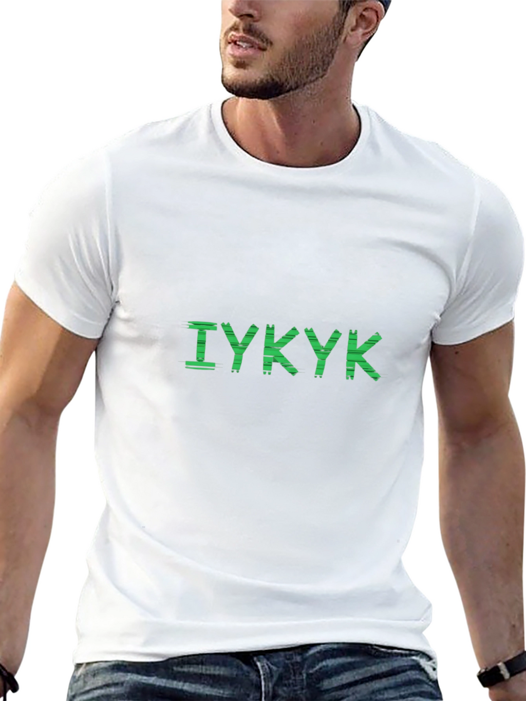 IYKYK Graphic Print T-Shirt - Soft Cotton Tee