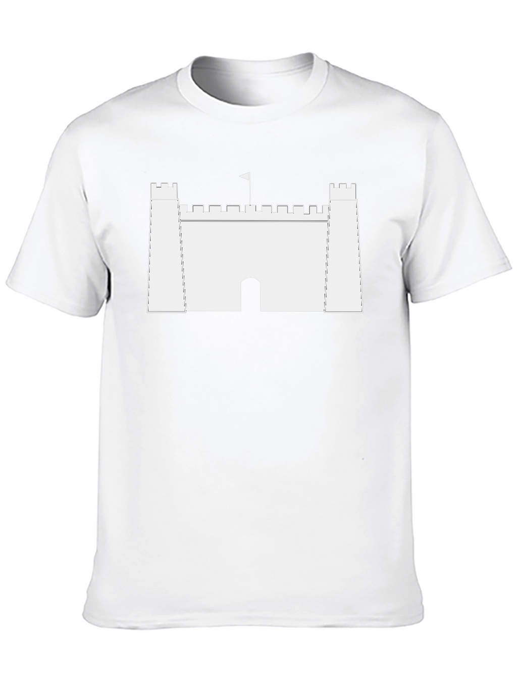 Castle T-Shirt - Fortress Design