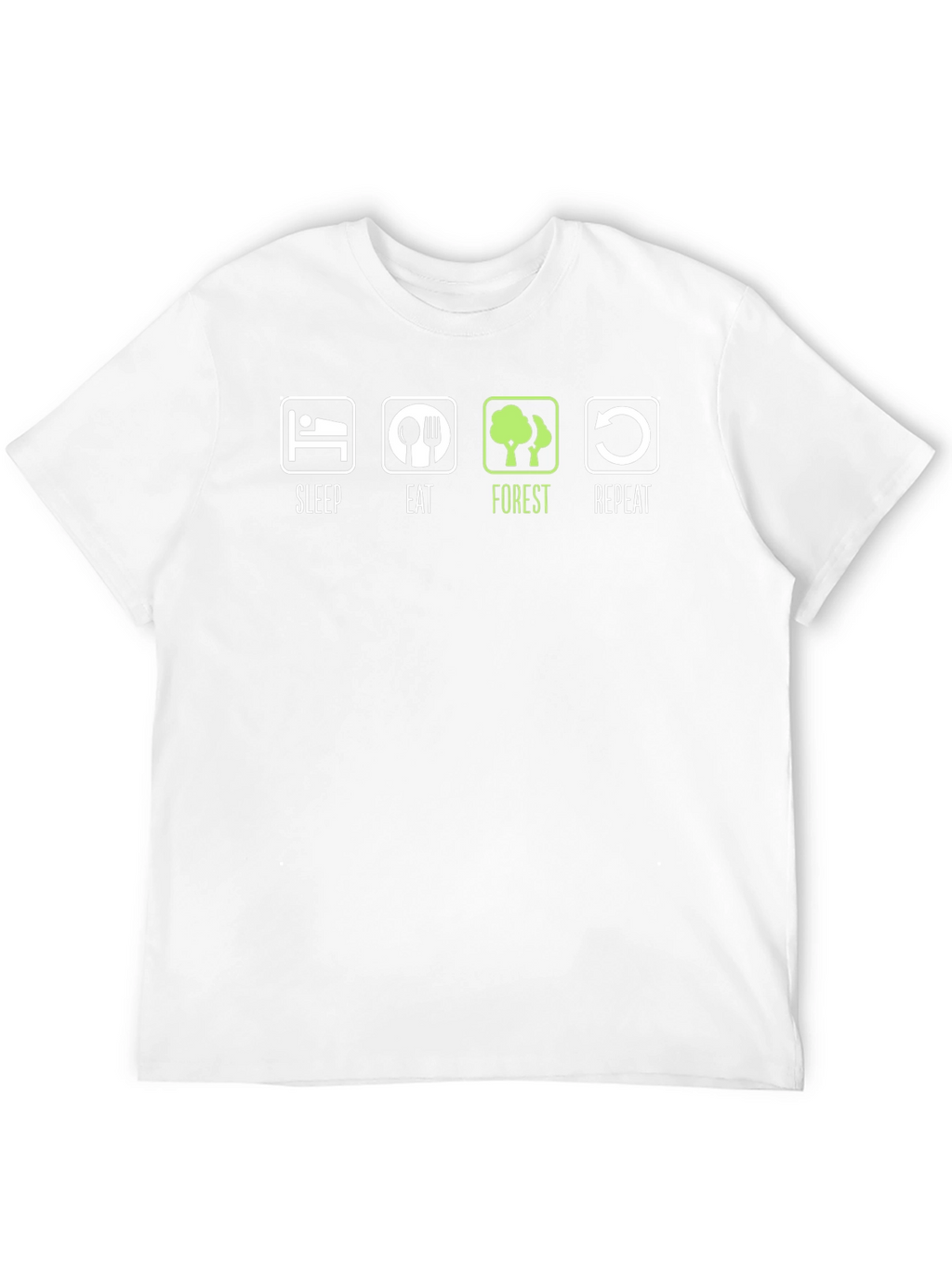 Sleep Eat Forest Repeat Graphic Tee
