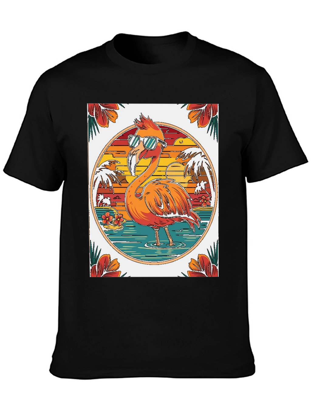 Cool Flamingo T-Shirt: Tropical Summer Vibes!