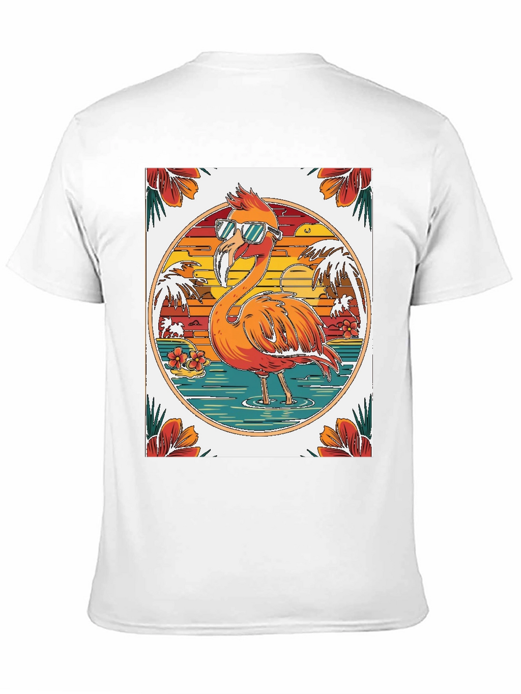 Cool Flamingo T-Shirt: Tropical Summer Vibes!