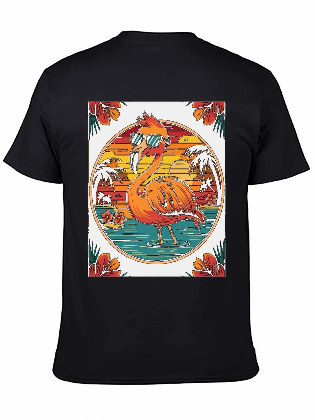 Cool Flamingo T-Shirt: Tropical Summer Vibes!