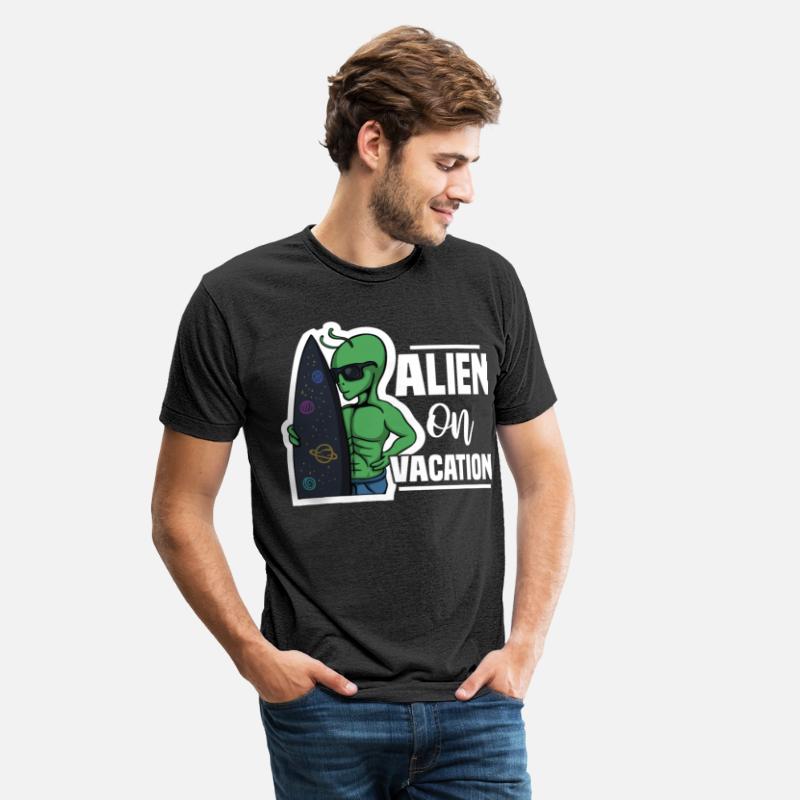 Alien Surf Vacation Beach, Summer Sun Sea Surfers