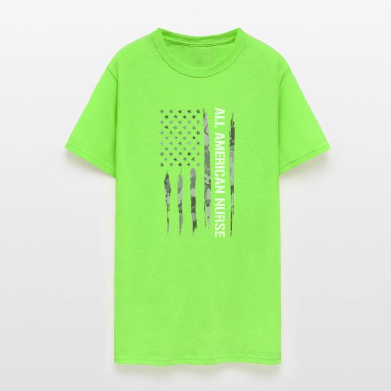 All American Nurse - American Flag