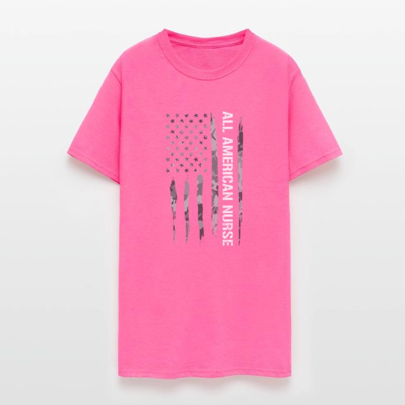 All American Nurse - American Flag