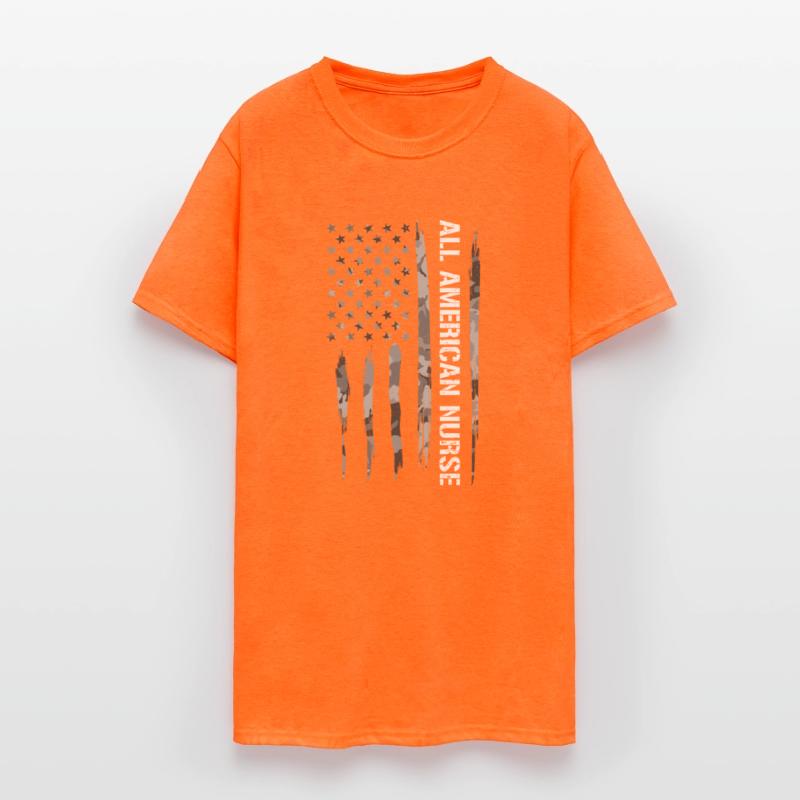 All American Nurse - American Flag