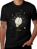 Brainy Idea T-Shirt - Light Bulb Brain BAMM!