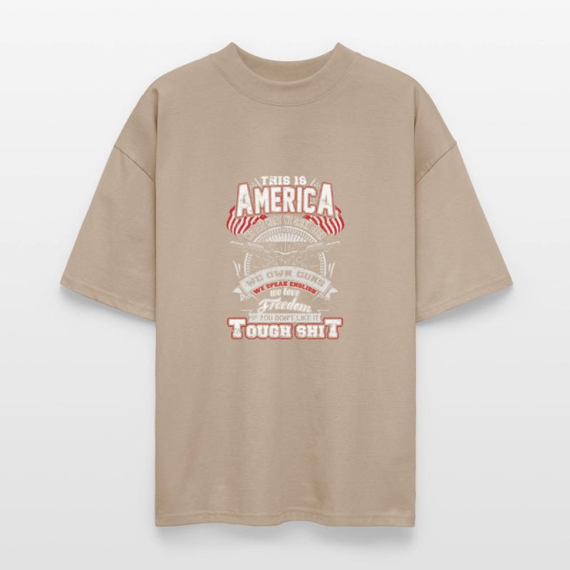 America – We eat meat,We drink beer.We own gun