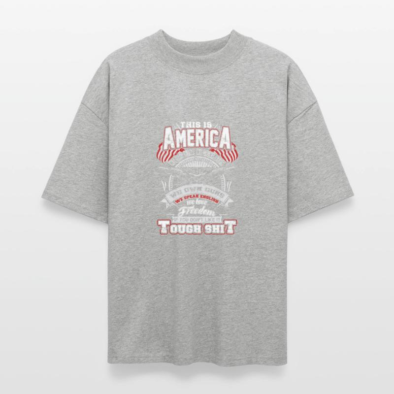 America – We eat meat,We drink beer.We own gun