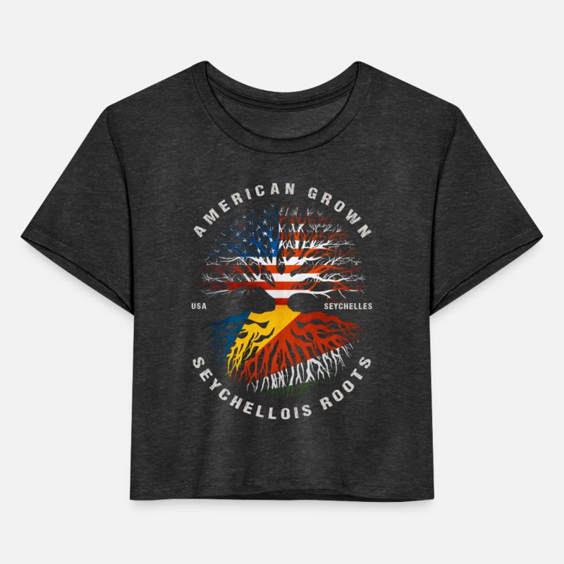 American Grown Seychellois Roots Seychelles Flag