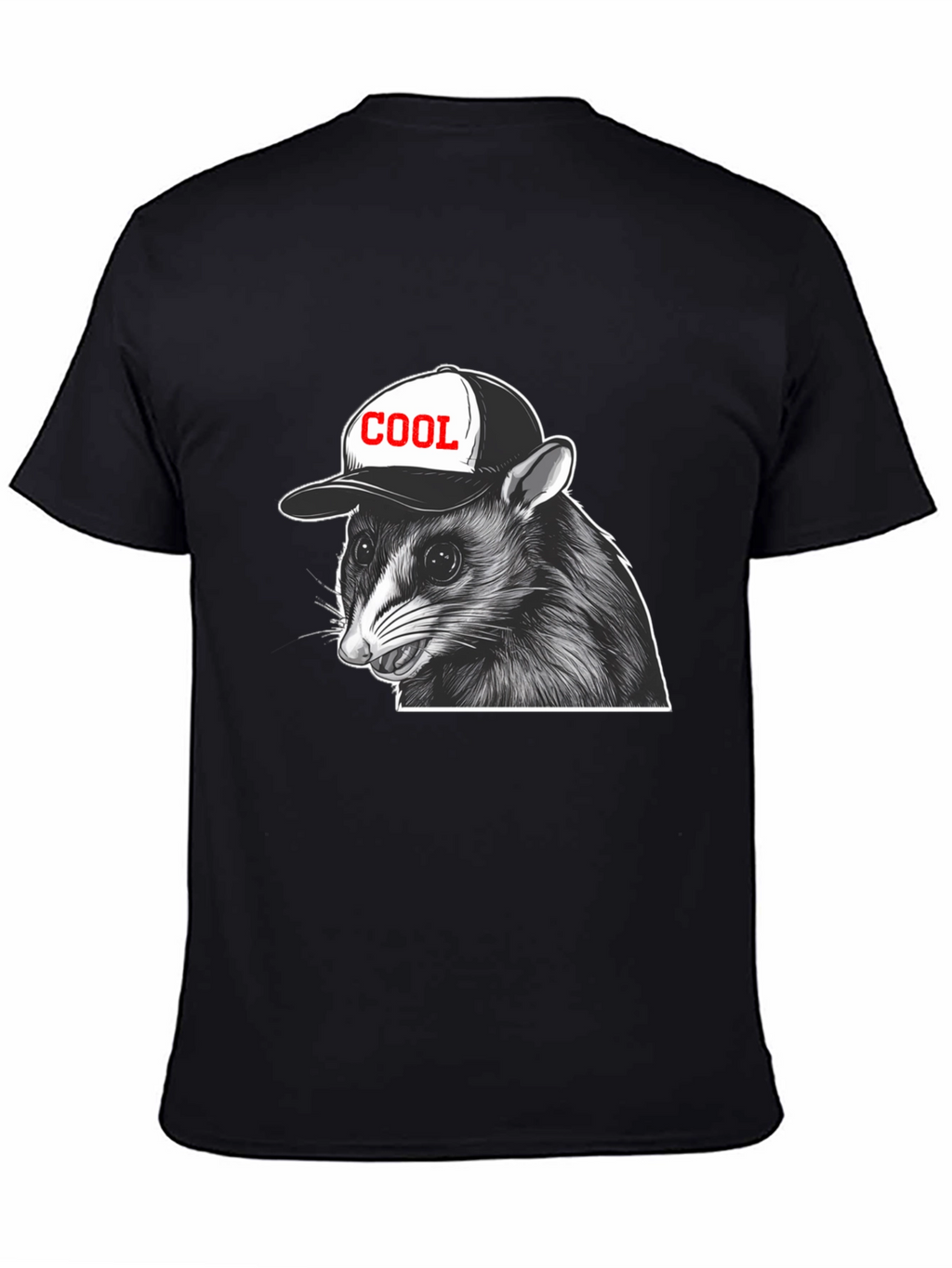 Cool Raccoon Graphic T-Shirt