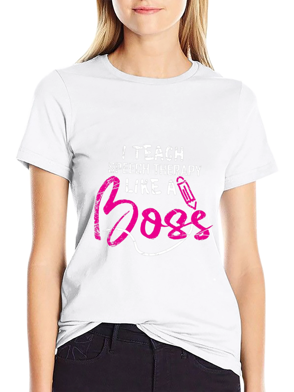 I Teach Speech Therapy Like a Boss T-Shirt
