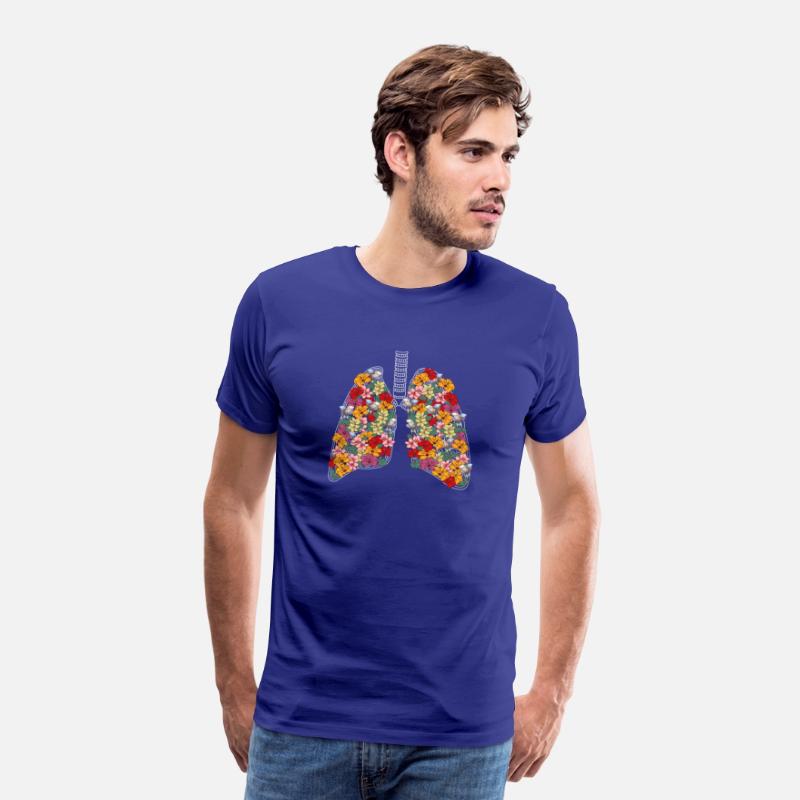 Anatomical Lungs Flowers Medical Science Anatomy