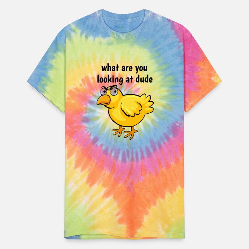 Angry Cartoon Chick Bird