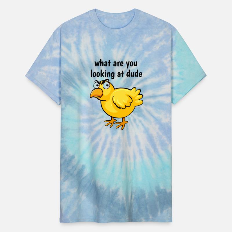 Angry Cartoon Chick Bird