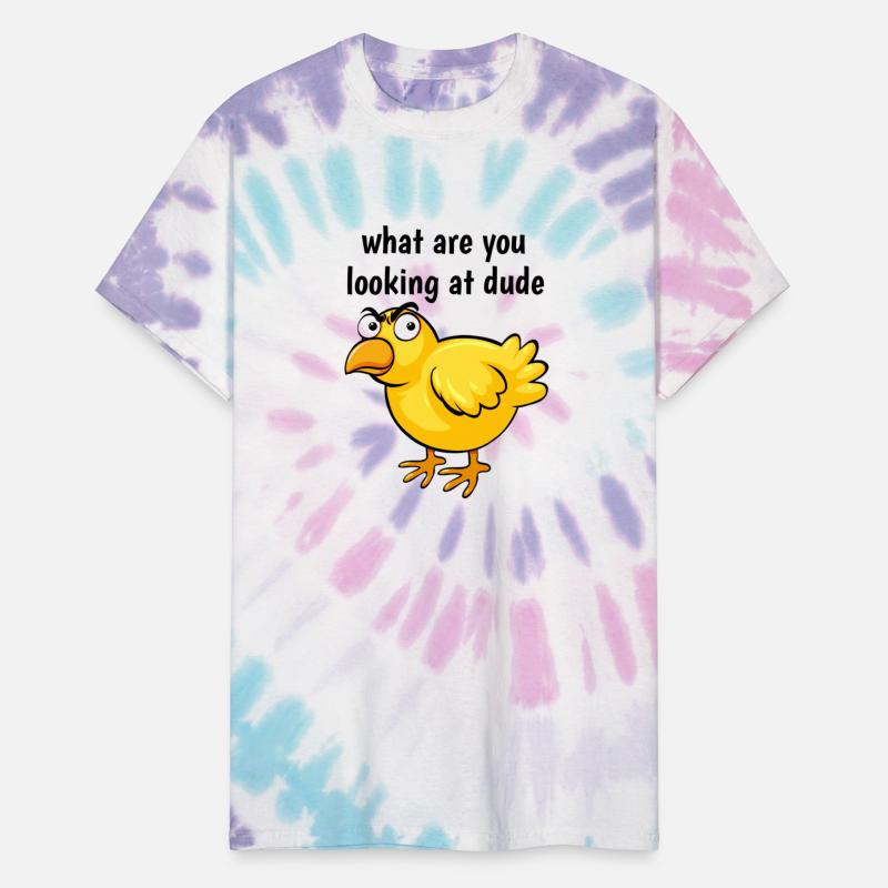 Angry Cartoon Chick Bird