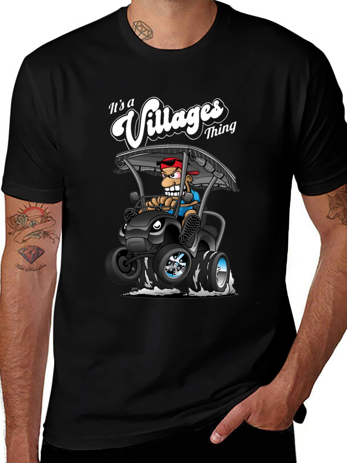 Villages Thing T-Shirt - Golf Cart Design