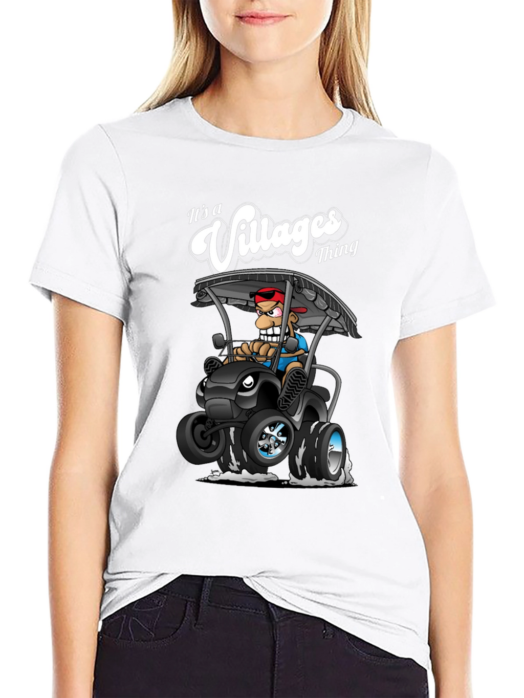 Villages Thing T-Shirt - Golf Cart Design
