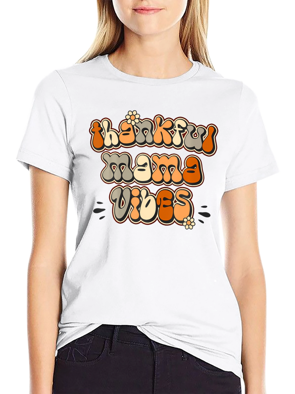 Thankful Mama Vibes Graphic Tee