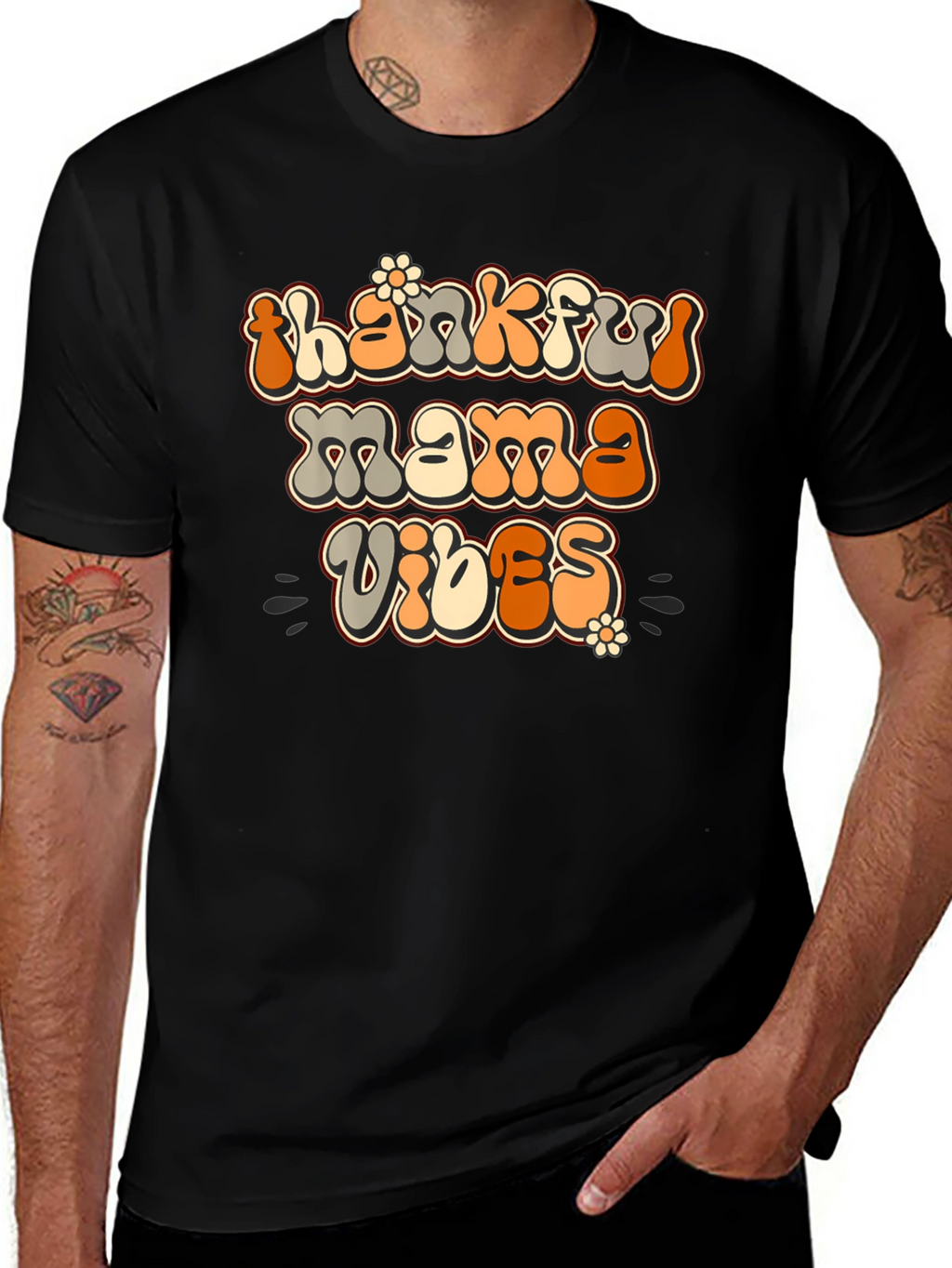 Thankful Mama Vibes Graphic Tee