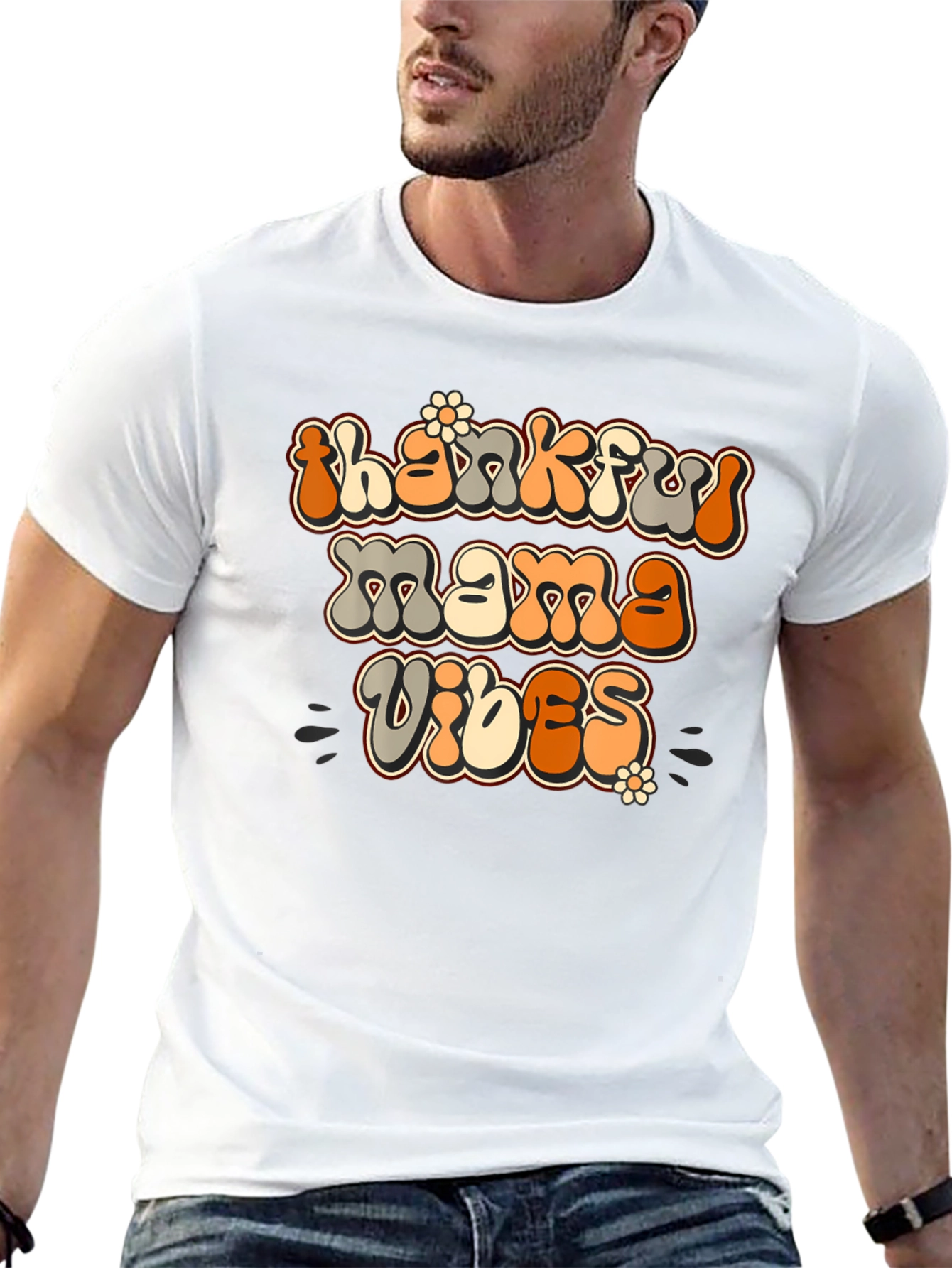 Thankful Mama Vibes Graphic Tee