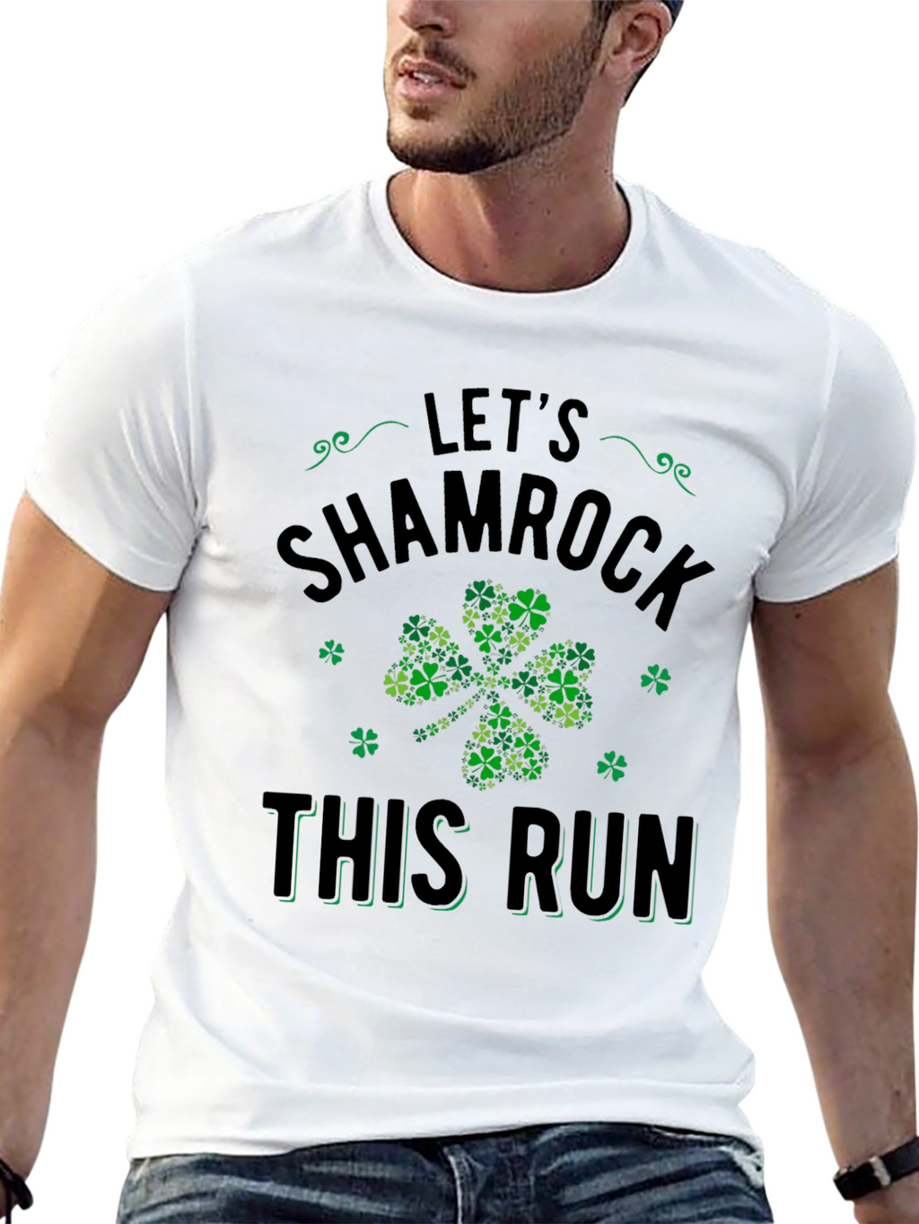 Lets Shamrock This Run St. Patricks Day T-Shirt