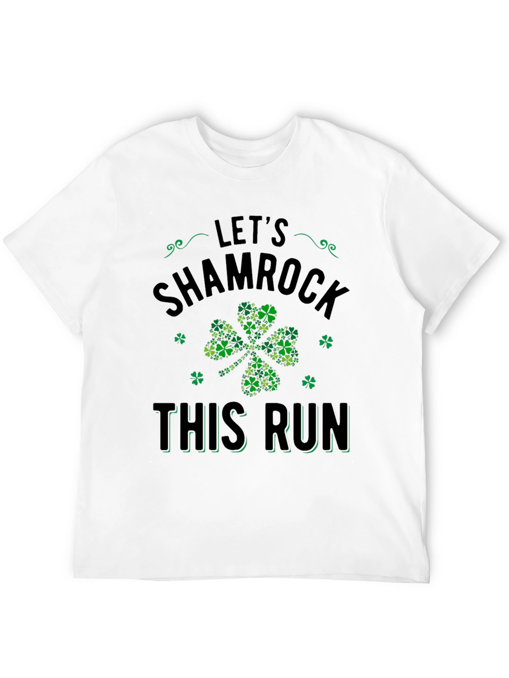 Lets Shamrock This Run St. Patricks Day T-Shirt