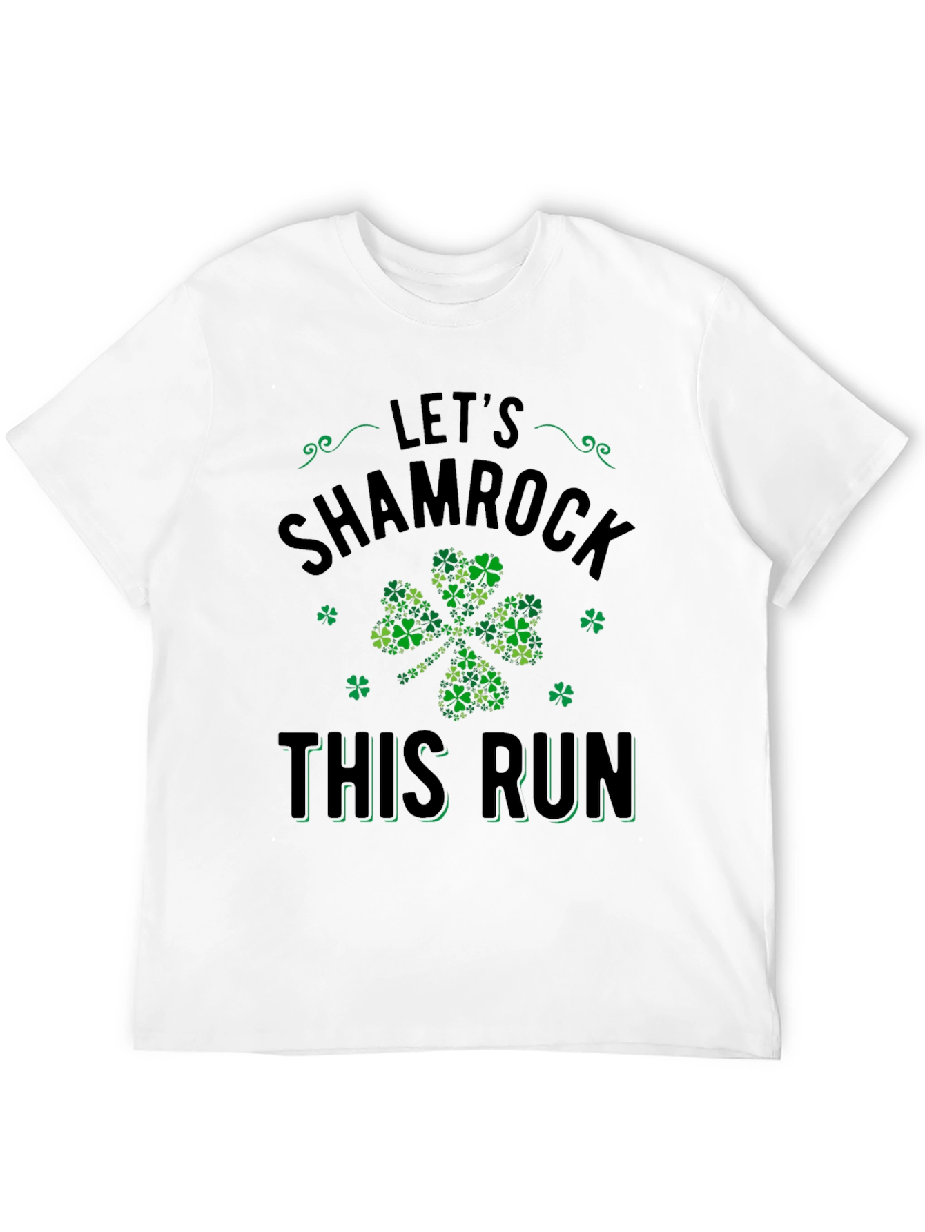 Lets Shamrock This Run St. Patricks Day T-Shirt