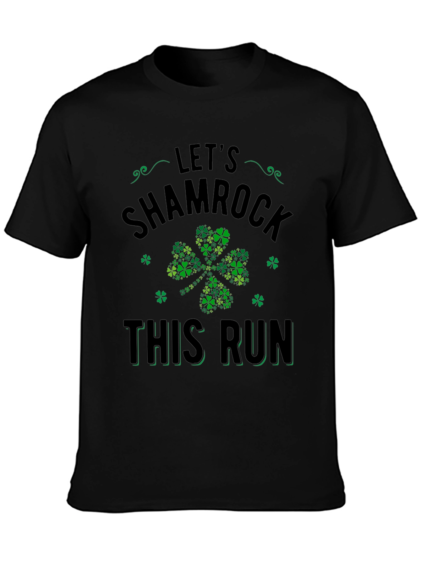 Lets Shamrock This Run St. Patricks Day T-Shirt