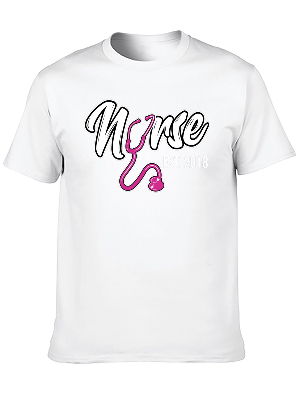 Nurse Est. 2018 Black T-Shirt