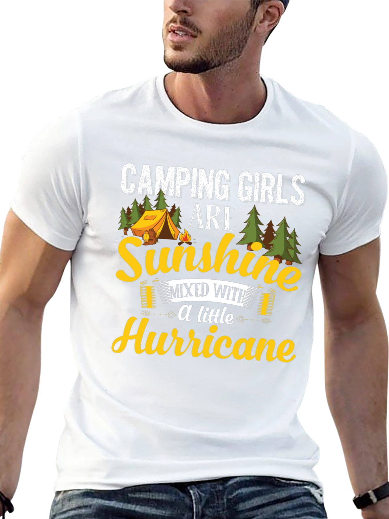 Camping Girls Sunshine Hurricane T-Shirt