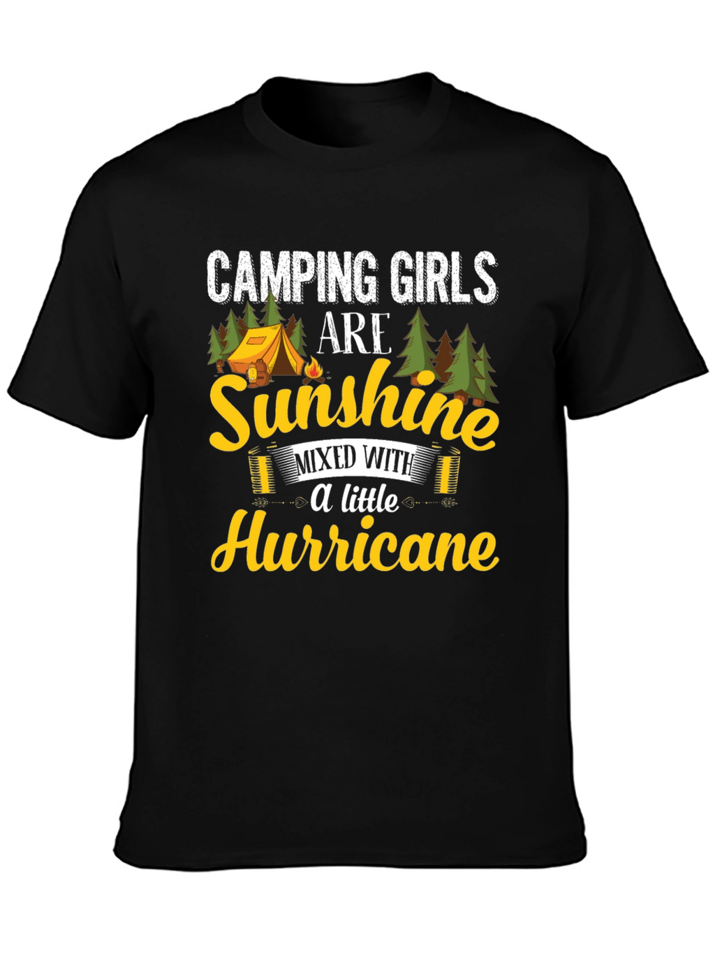 Camping Girls Sunshine Hurricane T-Shirt