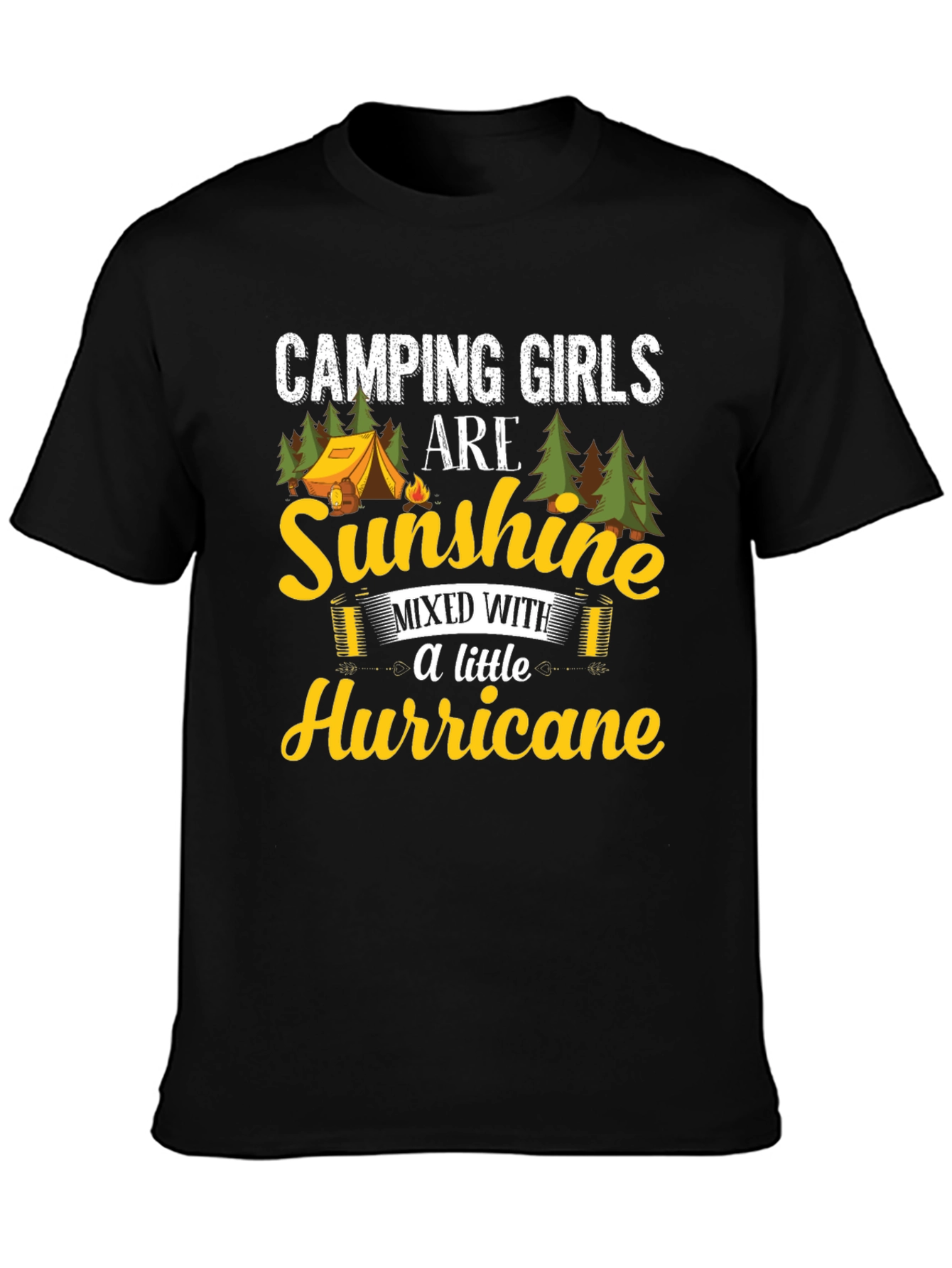 Camping Girls Sunshine Hurricane T-Shirt