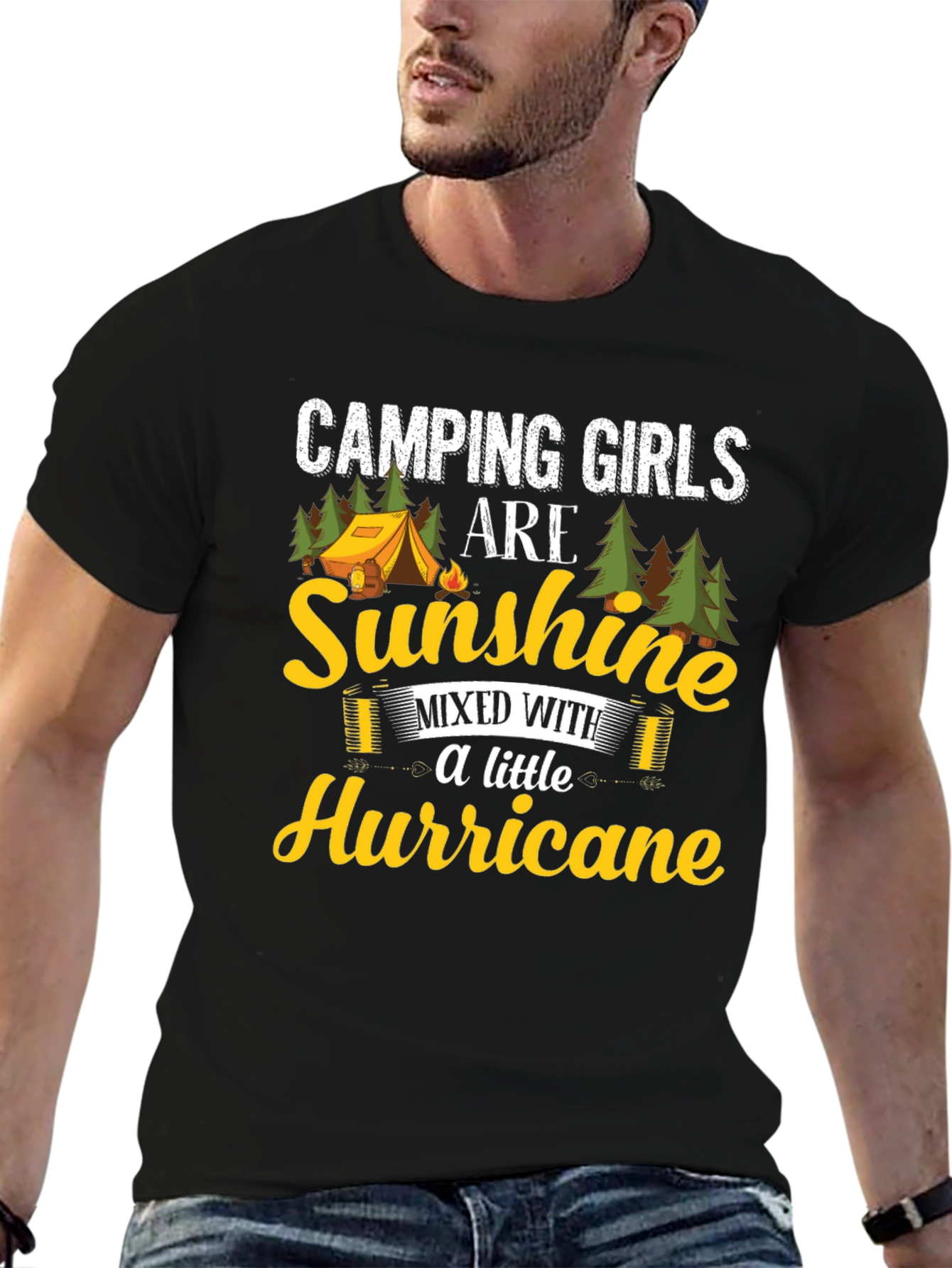 Camping Girls Sunshine Hurricane T-Shirt