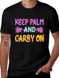 Keep Palm and Carry On T-Shirt