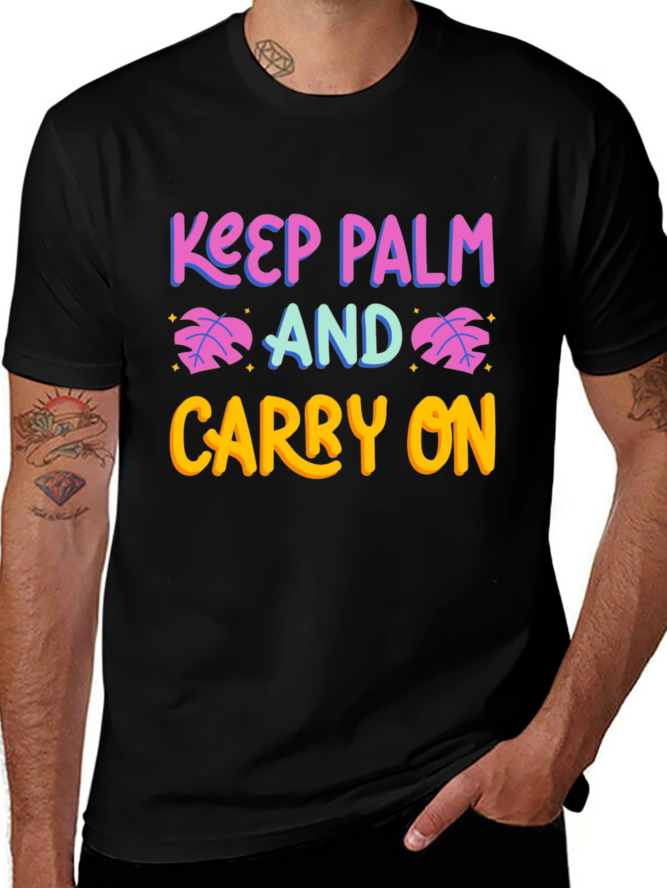 Keep Palm and Carry On T-Shirt