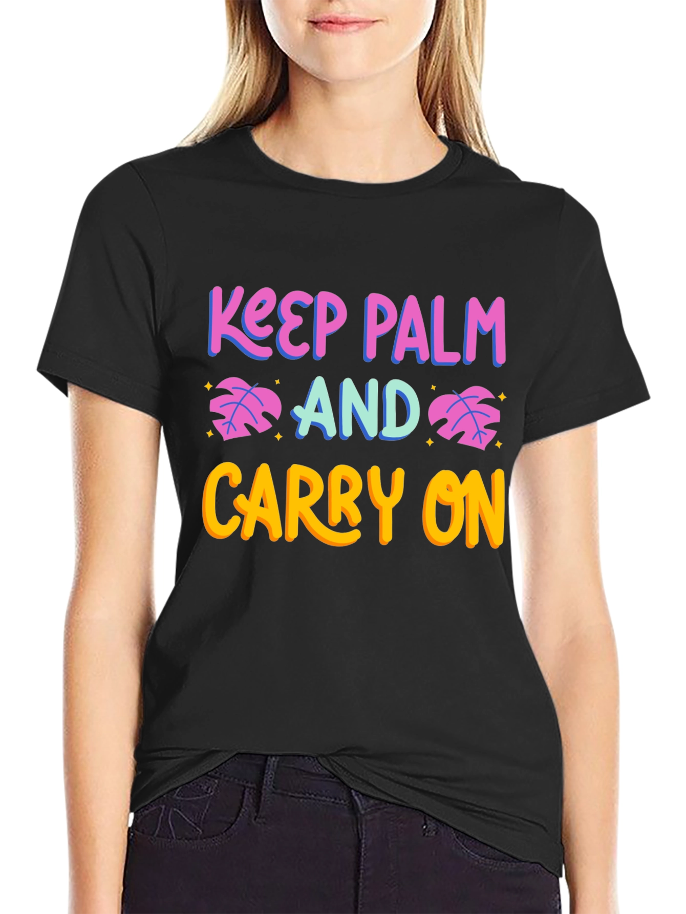 Keep Palm and Carry On T-Shirt