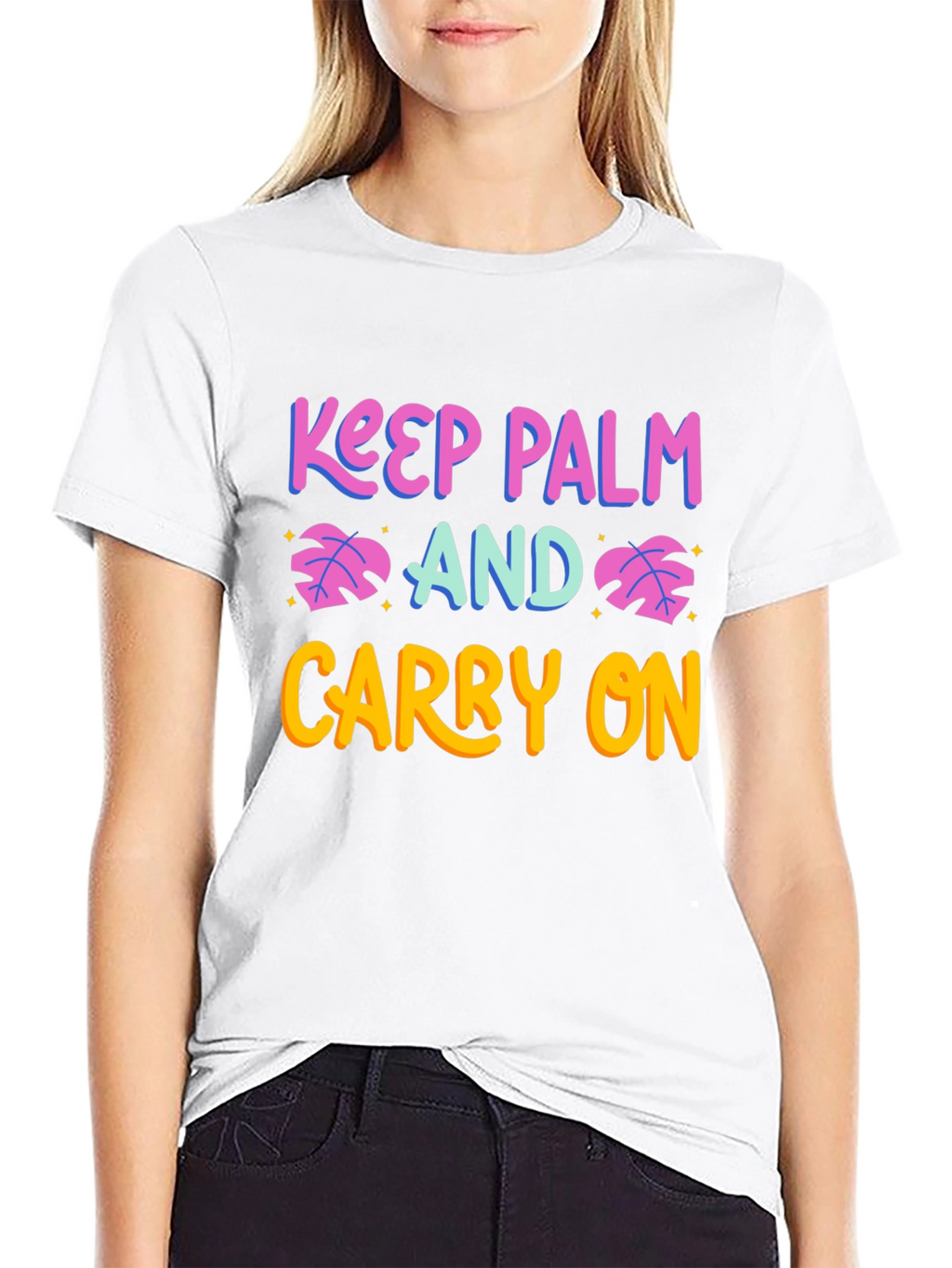 Keep Palm and Carry On T-Shirt