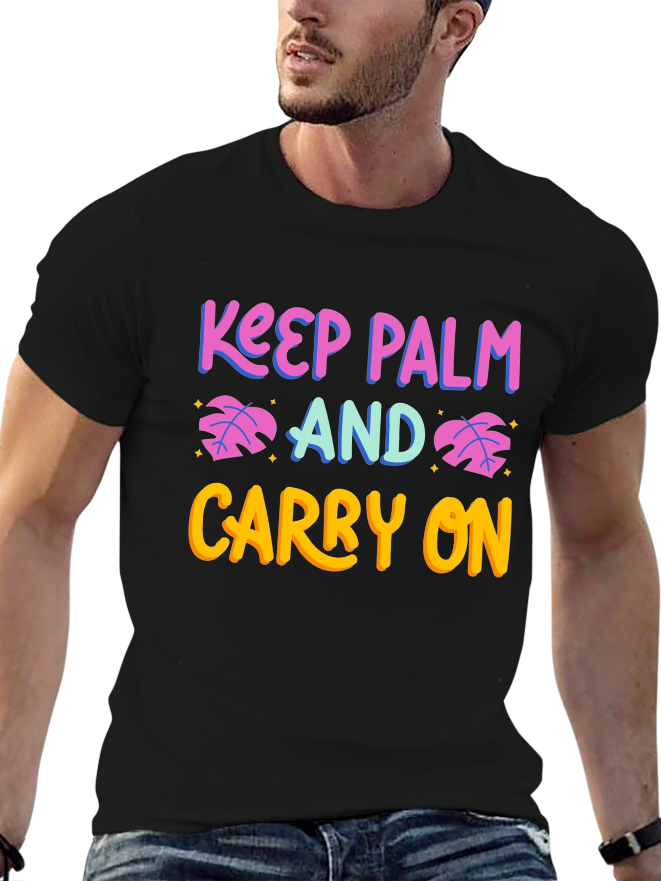 Keep Palm and Carry On T-Shirt