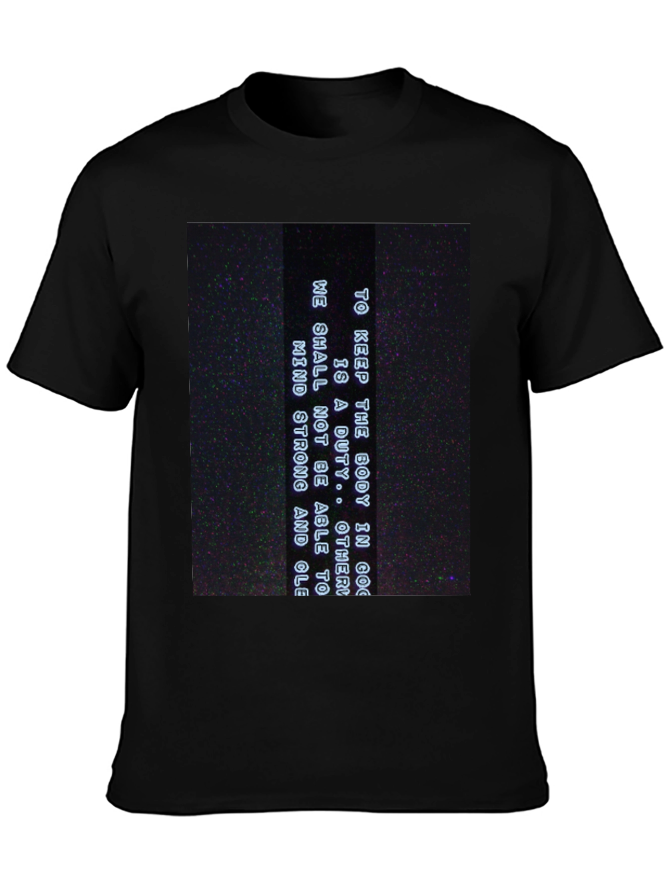 Abstract Graphic Tee - Mind & Body