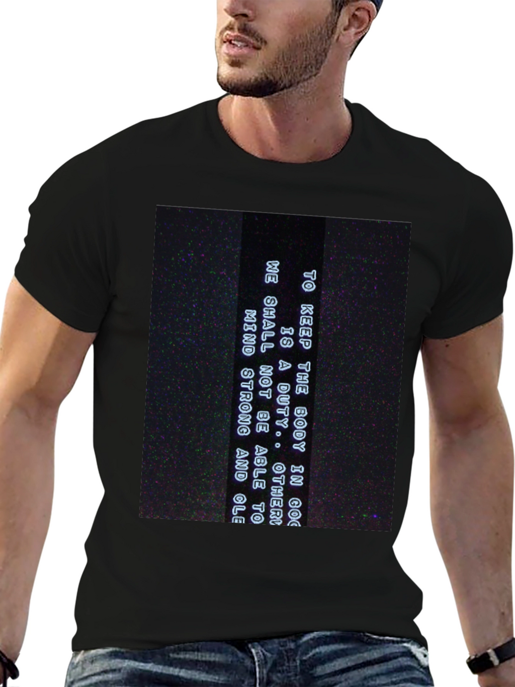 Abstract Graphic Tee - Mind & Body