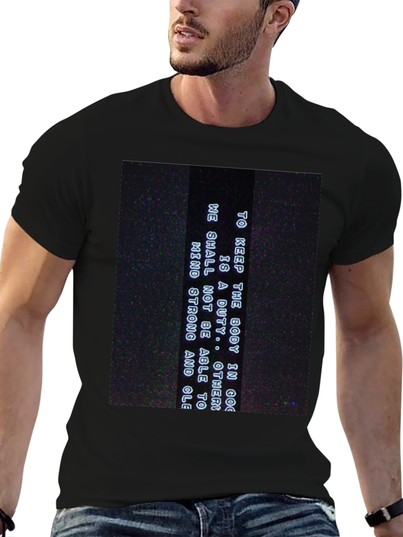 Abstract Graphic Tee - Mind & Body