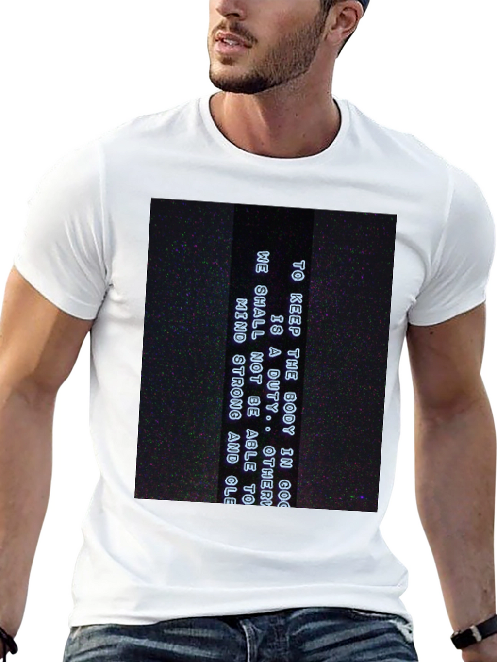 Abstract Graphic Tee - Mind & Body