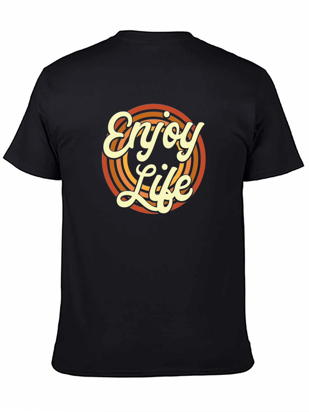 Enjoy Life Retro Graphic T-Shirt