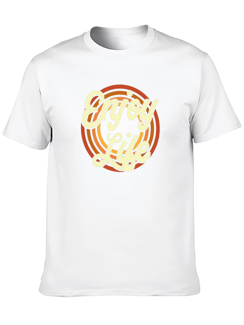 Enjoy Life Retro Graphic T-Shirt