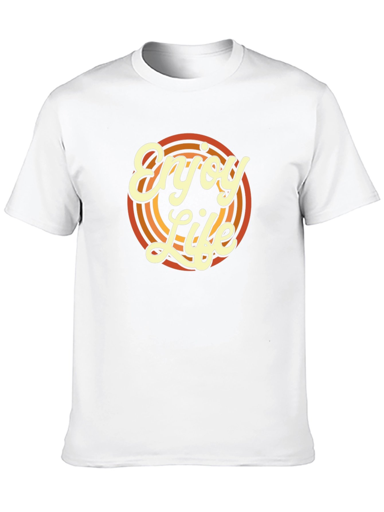 Enjoy Life Retro Graphic T-Shirt