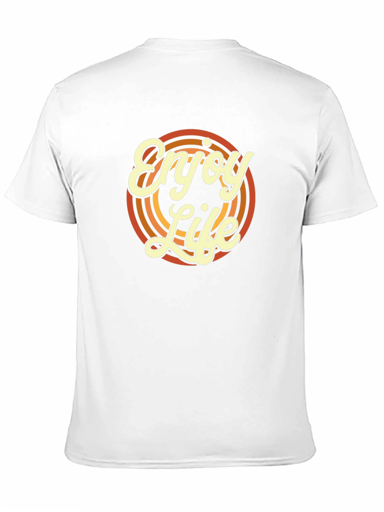 Enjoy Life Retro Graphic T-Shirt