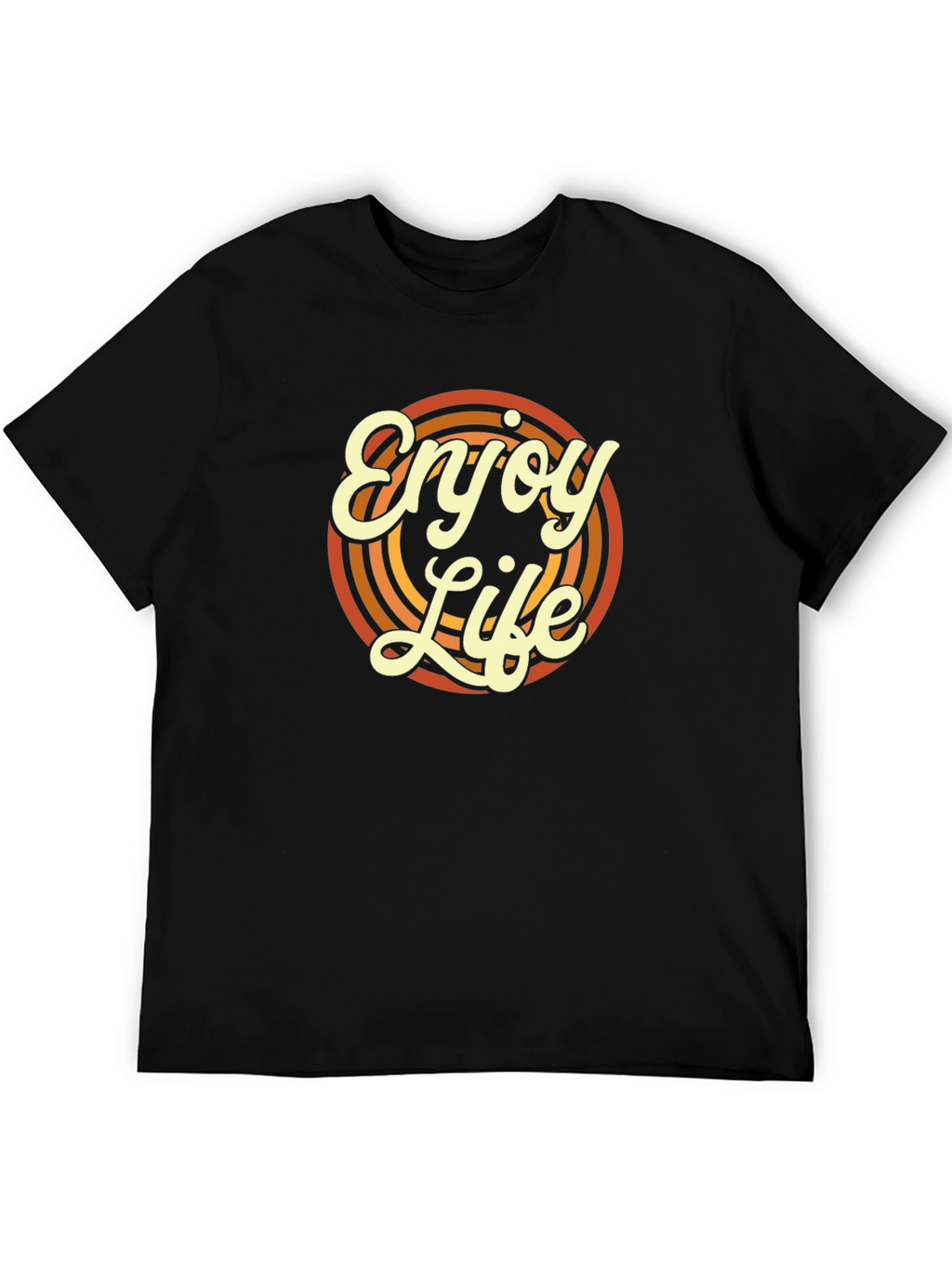 Enjoy Life Retro Graphic T-Shirt