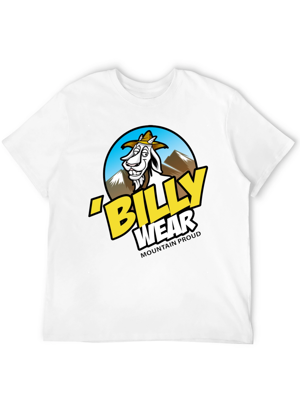 Billy Wear Mountain Proud Black T-Shirt