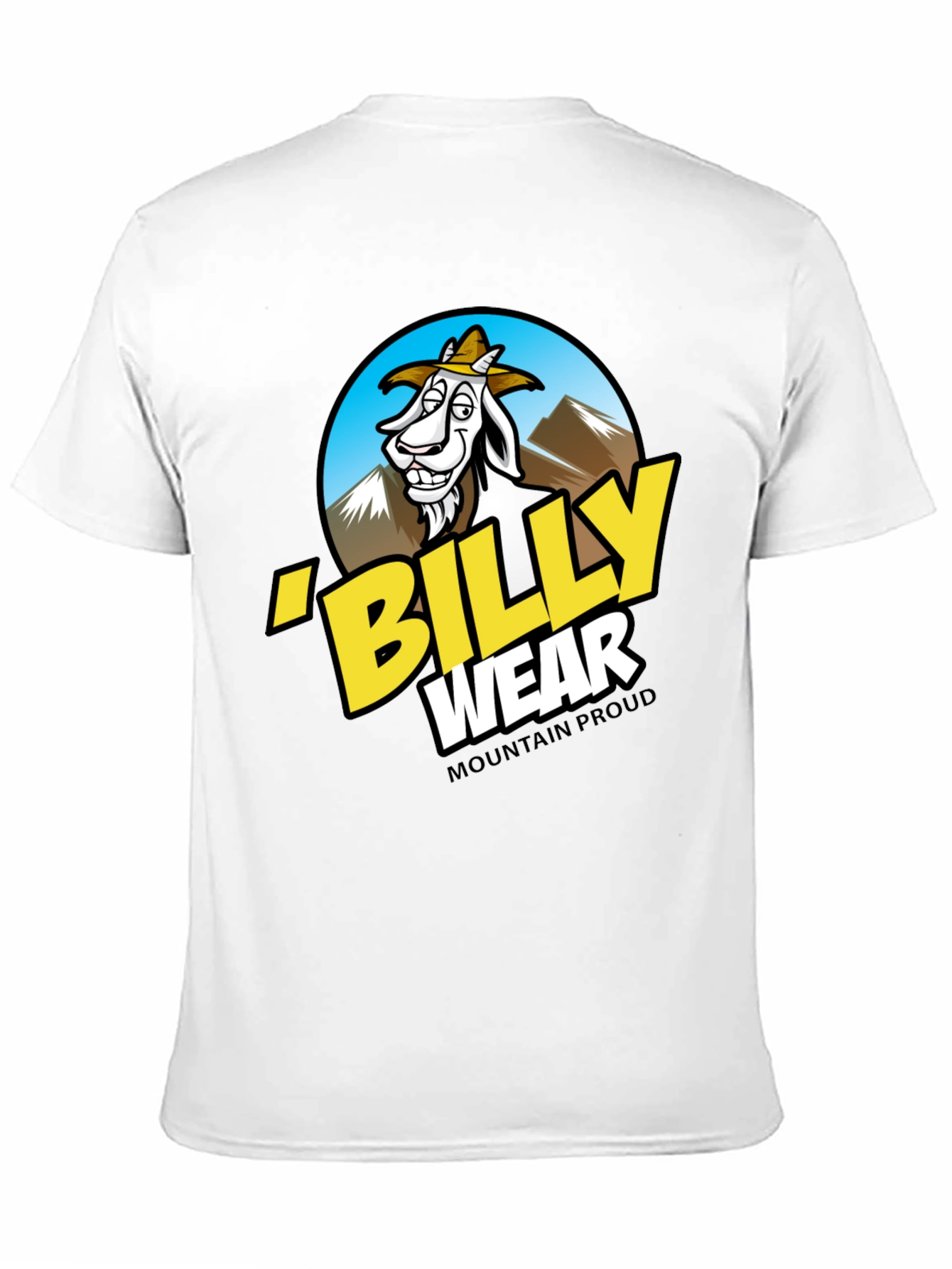 Billy Wear Mountain Proud Black T-Shirt